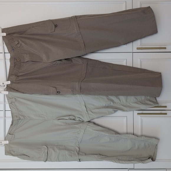 Reel Legends Other - Reel Legends 2 Pair Performance Pants Fishing Convertible Pants XXL 30" Inseam